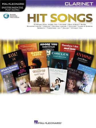 HIT SONGS PLAY ALONG CLARINET +AUDIO ACCESS