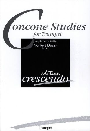 CONCONE/DAUM:STUDIES FOR TRUMPET VOL.1