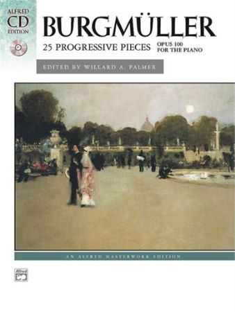 BURGMULLER:25 PROGRESSIVE PIECES OP.100 +CD