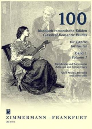 CLASSICAL ROMANTIC ETUDES FOR GUITAR 1-40  VOL.1