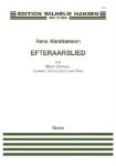 ABRAHAMSEN:EFERARSLIED/HERBSTLIED SCORE