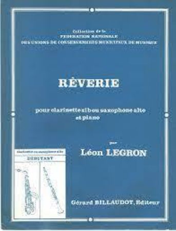 LEGRON L:REVERIE, CLARINETTE ET PIANO