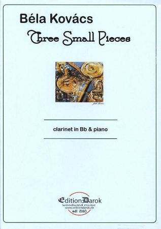 KOVACS:THREE SMALL PIECES CLARINET & PIANO
