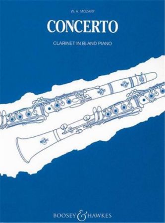 MOZART:CONCERTO FOR CLARINET K.622,A-MOL CLARINET AND PIANO
