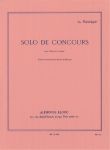 MESSAGER:SOLO DE CONCOURS,CLARINETTE ET PIANO