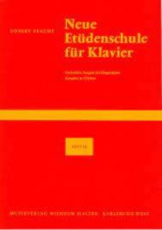 PRACHT:NEUE ETUDENSCHULE FUR KLAVIER HEFT III