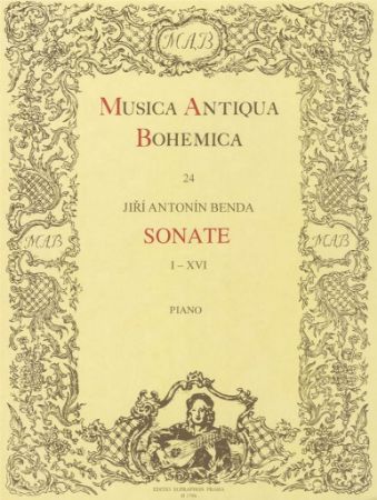 BENDA:SONATEN I-XVI FOR PIANO