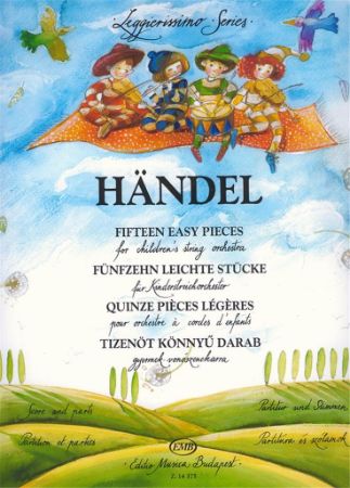 HANDEL:FIFTEEN EASY PIECES,SCORE+PARTS