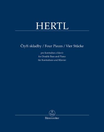 HERTL:FOUR PIECES FOR DOUBLE BASS AND PIANO