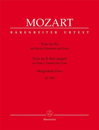 MOZART:TRIO IN ES KV498 "KEGELSTATT-TRIO"