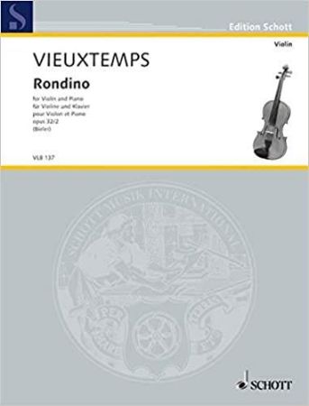 VIEUXTEMPS:RONDINO FOR VIOLIN AND PIANO OP.32/2