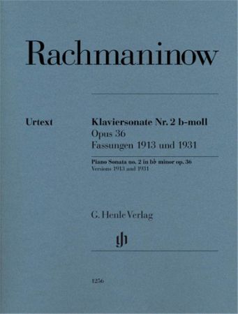 RACHMANINOV:PIANO SONATA NO.2 B-MOLL OP.36