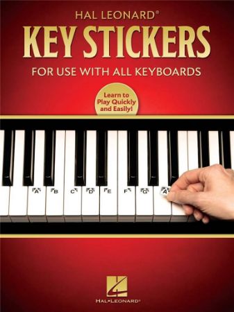 HAL LEONARD KEY STICKERS (NALEPKE ZA TIPKE KLVIRJA)