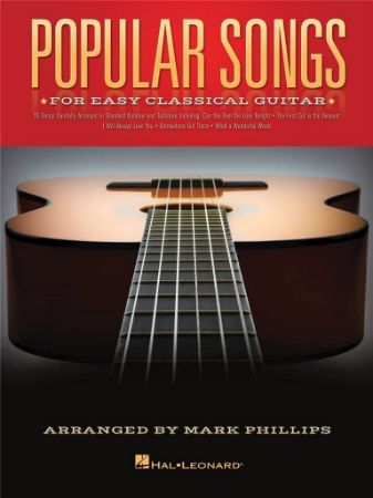 POPULAR SONGS FOR EASY CLASSICAL GUITAR FINGERPICKING