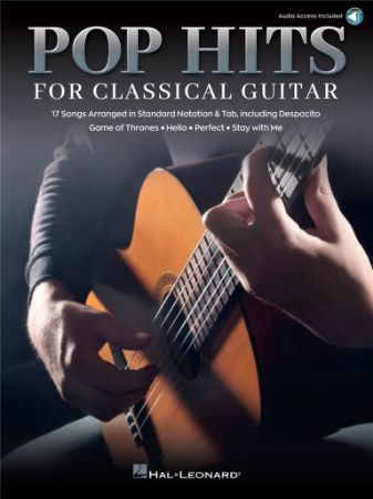 POP HITS FOR CLASSICAL GUITAR + AUDIO ACCESS