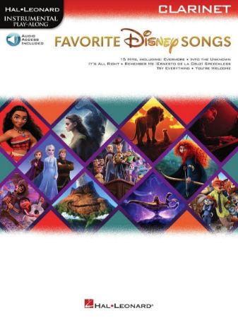 FAVORITE DISNEY SONGS PLAY ALONG CLARINET + AUDIO ACCESS