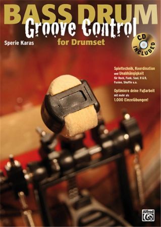 KARAS:BASS DRUM GROVE CONTROL FOR DRUMSET +CD