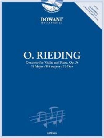 RIEDING:CONCERTO OP.36 D-DUR VIOLIN AND PIANO +CD (DOWANI)
