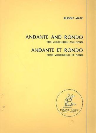 MATZ:ANDANTE ET RONDO CELLO ET PIANO