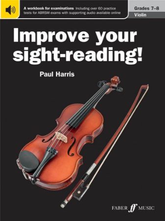 HARRIS:IMPROVE YOUR SIGHT-READING! GRADES 7-8 VIOLION +AUDIO ACCESS