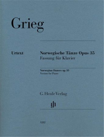 GRIEG:NORWEGIAN DANCES OP.35 PIANO