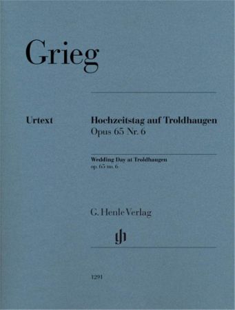 GRIEG:WEDDING DAY AT TROLDHAUGEN OP.65 NO.6 PIANO