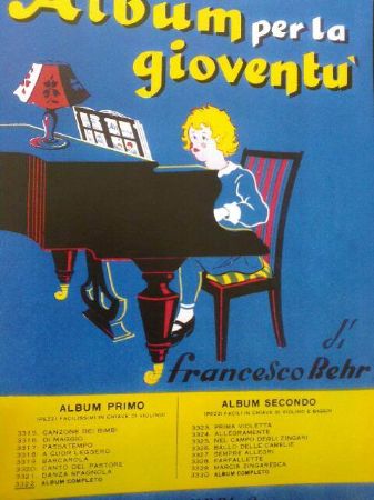 BEHR:ALBUM PER LA GIOVENTU 1 PIANO