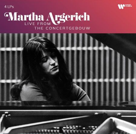 MARTHA ARGERICH LIVE FROM THE CONCERTGEBOUW 4LP