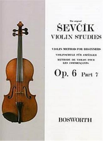 ŠEVČIK:VIOLIN STUDIES  OP.6 PART 7