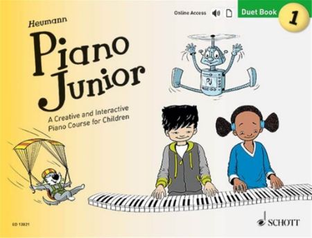 HEUMANN:PIANO JUNIOR DUET BOOK 1 + AUDIO ACCESS