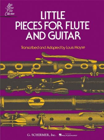 MOYSE L.:LITTLE PIECES FOR FLUTE AND GUITAR