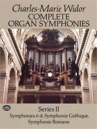 WIDOR:COMPLETE ORGAN SYMPHONIES SERIES 2/6-8