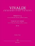 VIVALDI:CONCERTO FOR TWO VIOLONCELLOS,STRINGS AND BASSO CON.RV531 G-MOLL SCORE