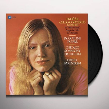 DVORAK:CELLO CONCERTO IN B MINOR/JACQUELINE DU PRE/BARENBOIM LP