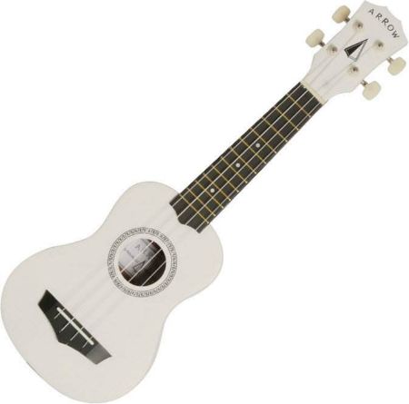 ARROW sopran ukulele PB10 White w/bag