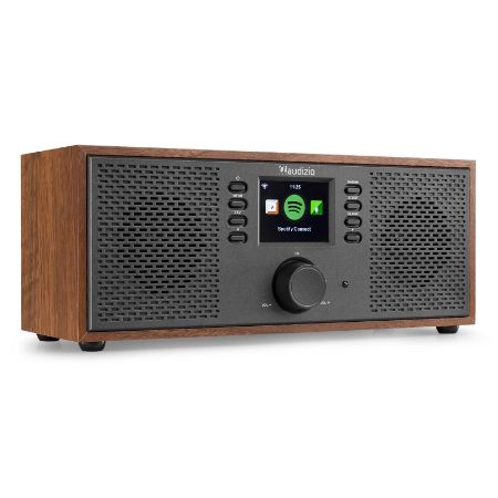 AUDIZIO RIMINI Stereo WiFi internetni radio BT Wood