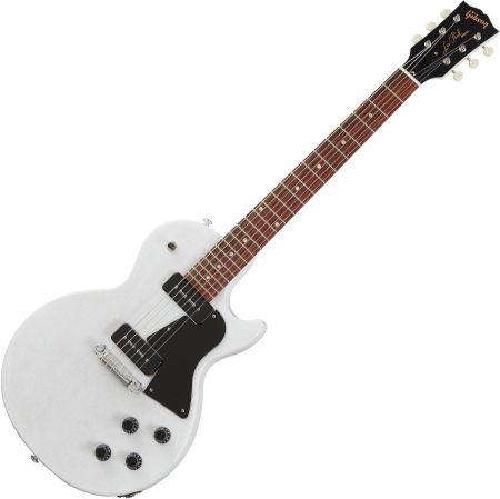 GIBSON ELEKTRIČNA KITARA Les Paul Special Tribute P-90 worn White inc.gigbag