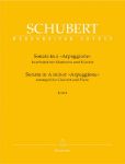 SCHUBERT:SONATA IN A MINOR ARPEGGIONE CLARINET AND PIANO