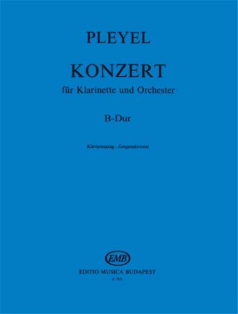 PLEYEL:KONZERT B-DUR CLARINET+PIANO