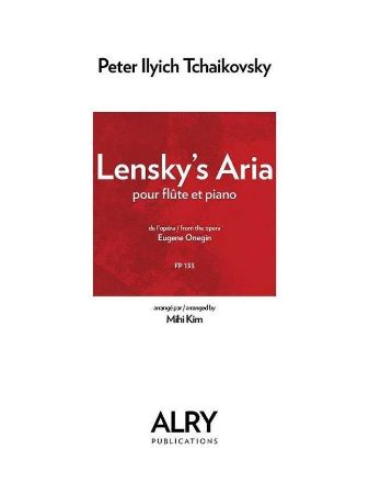 TCHAIKOVSKY:LENSKY'S ARIA POUR FLUTE ET PIANO