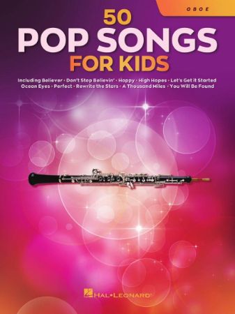 50 POP SONGS FOR KIDS OBOE