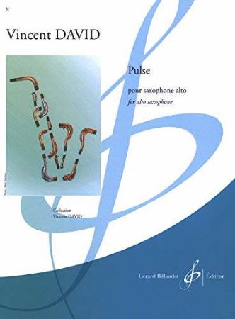 DAVID:PULSE FOR ALTO SAXOPHONE