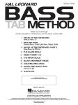 HAL LEONARD BASS TAB METHOD BOOK 2 + AUDIO ACCESS