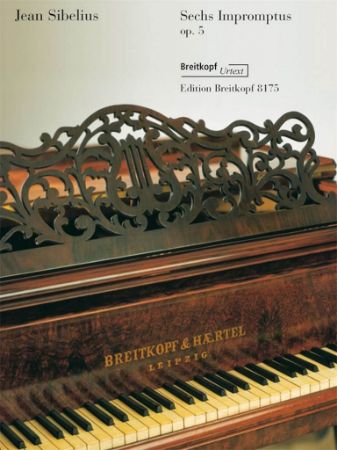 SIBELIUS:SIX IMPROMPTUS OP.5 FOR PIANO