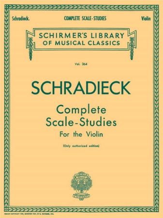 SCHRADIECK:COMPLETE SCALE STUDIES VIOLIN