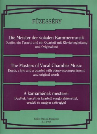 THE MASTERS OF VOCAL CHAMBER MUSIC