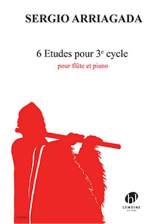 ARRIAGADA:6 ETUDES POUR 3e CYCLE POUR FLUTE ET PIANO