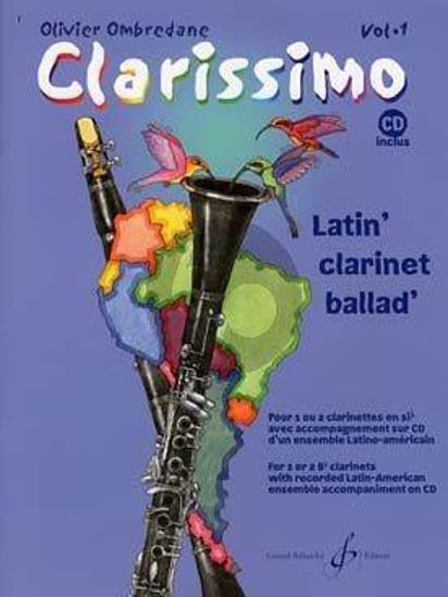 OMBREDANE:CLARISSIMO LATIN CLARINET BALLAD VOL.1 +CD
