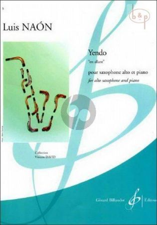 NAON:YENDO "EN ALLANT" FOR ALTO SAXOPHONE ET PIANO