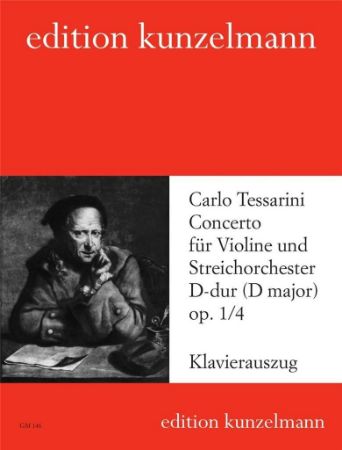 TESSARINI:CONCERTO FUR VIOLINE UND KLAVIER D-DUR OP.1/4